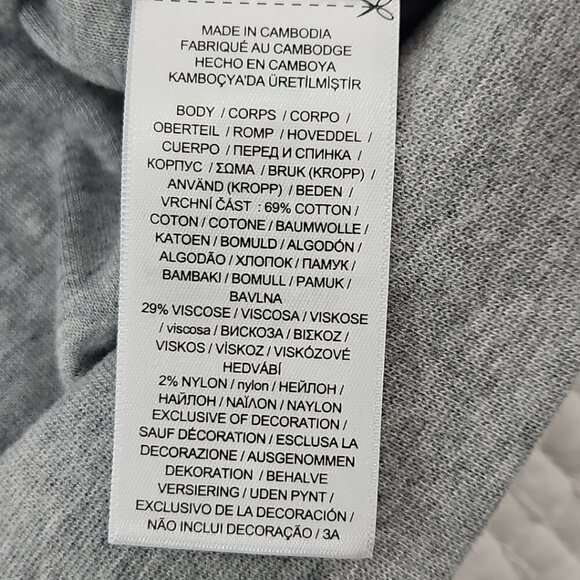 NEW Polo Ralph Lauren 1/4 Zip Henley Men's Large Grey Pullover Grey Pony NWT - Picture 8 of 15